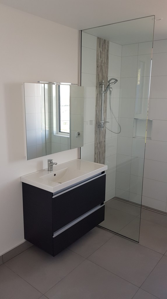 Tiled shower
Bathroom renovation
House renovation
Alteration
Builder